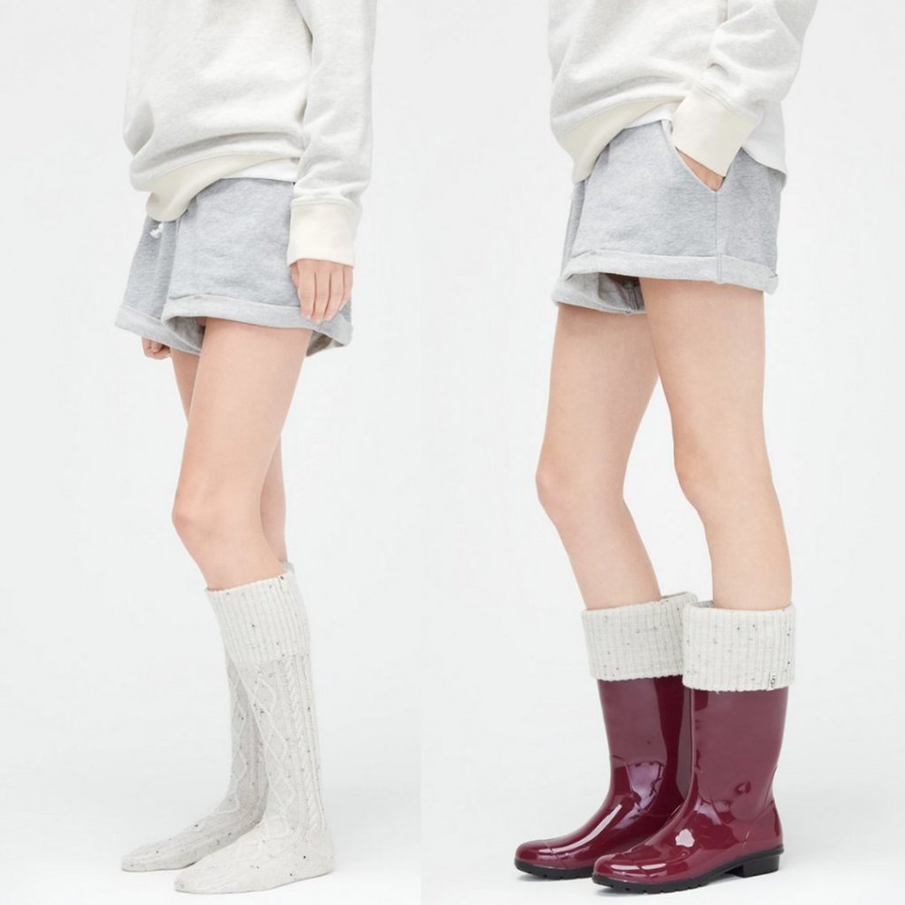 Ugg Shayne Tall Rainboot Socks - Picture 2 of 4